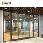 주거와 상업적인 미닫이 문 구조를 위한 건강한 증거 알루미늄 미닫이 유리 문 미닫이 frameless 샤워