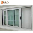 간단한 현대 집 알루미늄 수직 슬라이딩 Windows 발코니 커튼 수직 슬라이딩 알루미늄 창 유리 슬라이딩