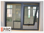 알루미늄 프레임 탑 걸이 여닫이 창 분말 코팅 표면 처리 천막 유리 창 저렴한 창 천막 유리