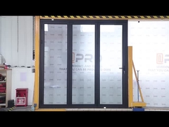 알루미늄 유리 정원 외관 두꺼운 문