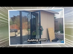 2mm 알루미늄 이중 유리 프리미엄 날씨 방지 슬라이딩 유리 문 2.1m 높이