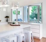 호주 표준 새로운 디자인 알루미늄 유리 접는 이중 창 아날로그 알루미늄 창 판매