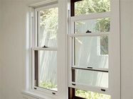 백색 분말 코팅 알루미늄 창틀 Windows 강한 내구성 및 안전 삼중 유리창 창틀에 걸린 창