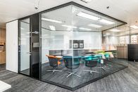 사무실을 위한 현대 알루미늄 벽 실내 유리 칸막이벽