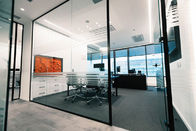 사무실을 위한 현대 알루미늄 벽 실내 유리 칸막이벽
