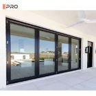 알루미늄 미닫이 유리 안뜰 문 외부 거대한 현대 ISO9001